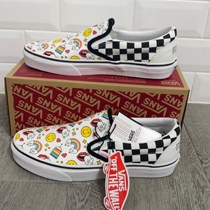 🧁 🍰 Vans Classic Slip On Flour Shop BNIB